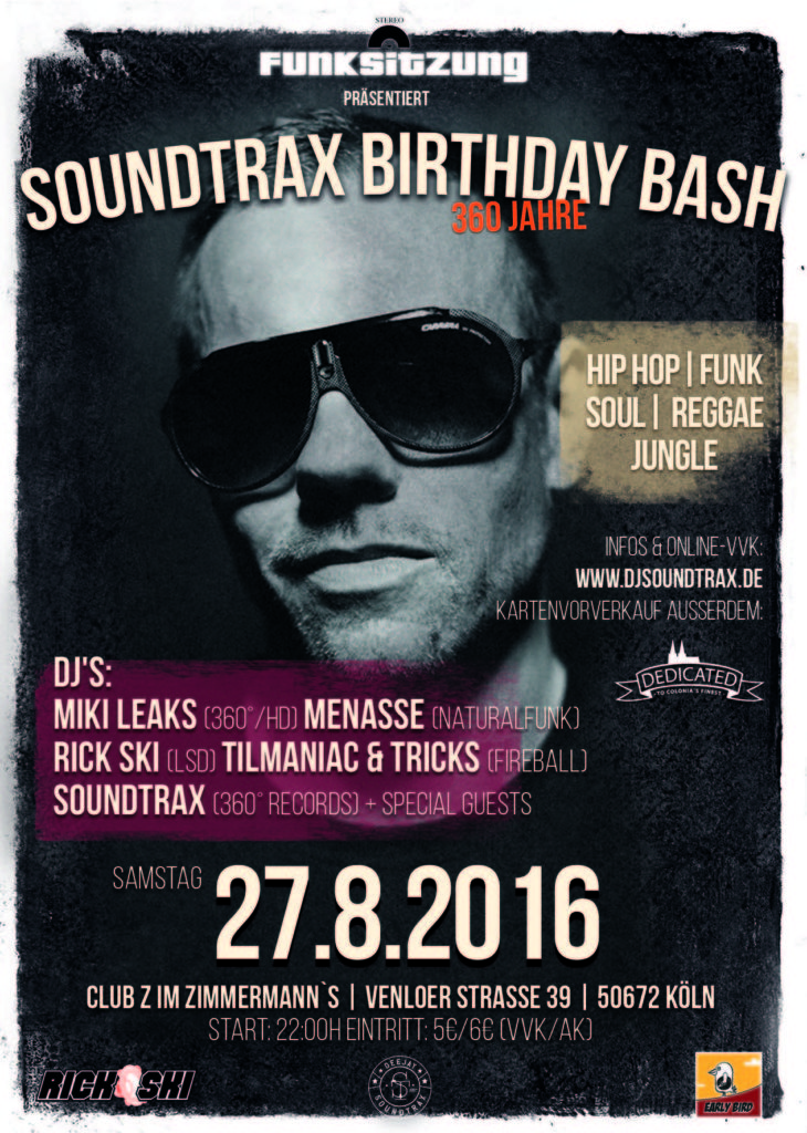 Soundtrax Birthday Flyer Web